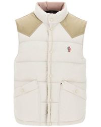3 MONCLER GRENOBLE - Veny Padded Feather Vest For - Lyst