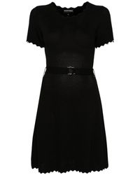 Emporio Armani - Short Dress - Lyst