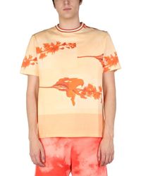 Paul Smith - Stem Floral T-shirt - Lyst