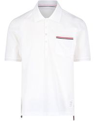 Thom Browne - Logo Polo Shirt - Lyst
