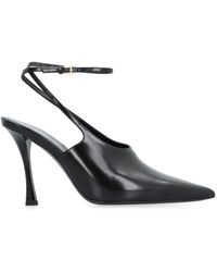 Givenchy - Show Leather Pointy-toe Slingback - Lyst