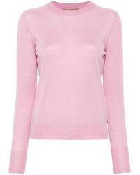 Roberto Collina - Long Sleeves Round Neck Sweater - Lyst