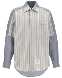 Thom Browne - Patchwork Shirt Shirt, Blouse - Lyst