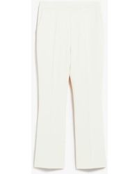 Max Mara - Nepeta Ankle-length Trousers In Wool Crepe - Lyst