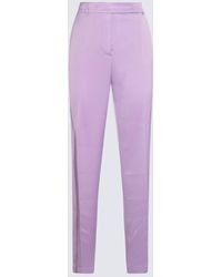 Hebe Studio - Lilac Viscose The Lover Pants - Lyst