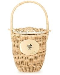 Patou - Wicker Bucket Bag - Lyst