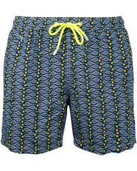 Saint Barth - Lighting Micro Fantasy Lightweight Fabric Swimsuit With Tennis Print - Lyst