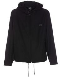 Y-3 - Flannel Hodie - Lyst