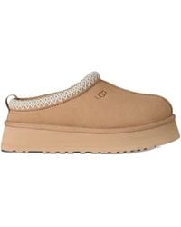 UGG - Tasman Ii Platform-Sole Braided-Trim Slippers - Lyst