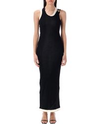 Jean Paul Gaultier - Form-Fitting Maxi Dress With Scoop Neckline - Lyst