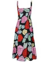 Marni - Floral Pattern Dress - Lyst