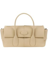 Tod's - Reverse Ew Flap Small "Di Bag" Bag - Lyst