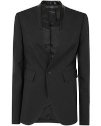 SAPIO - Mohair Tux Single Brested Blazer Clothing - Lyst