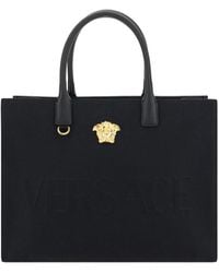 Versace - La Medusa Large Tote Bag - Lyst