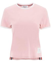 Thom Browne - Mélange Jersey T-shirt - Lyst