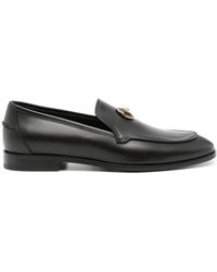 Versace - Loafers With Medusa Plaque - Lyst