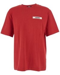 Jacquemus - T-Shirt With Logo - Lyst
