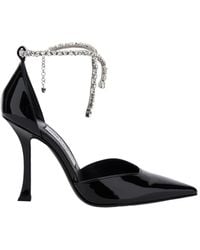 Jimmy Choo - Stevie 100 Patent Leather Pumps - Lyst