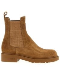 Fendi - Filo' Ankle Boots - Lyst