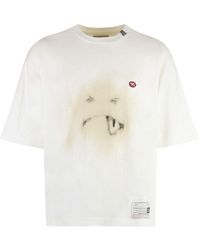 Maison Mihara Yasuhiro - Cotton Crew-Neck T-Shirt - Lyst