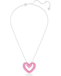 Swarovski Bella V Pendant in Gray | Lyst