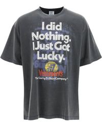 Vetements Short sleeve t-shirts for Men | Online Sale up to 84 ...