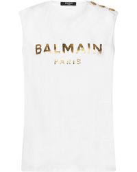 Balmain Tops for Women - Up to 50% off | Lyst