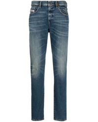 DIESEL - Navy Blue D-strukt Slim Jeans - Lyst