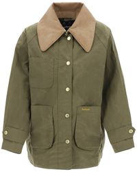 Barbour - Double-Breasted Trench Coat For - Lyst