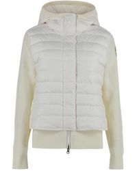 Parajumpers - Nina Knit Jacket With Padded Panels - Lyst