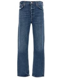 Agolde - 'Riley Long' Jeans - Lyst