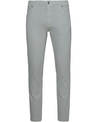 Eleventy - Gray Cotton Pants - Lyst