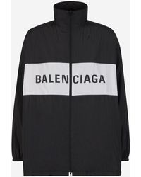 Balenciaga - Logo Technical Jacket - Lyst