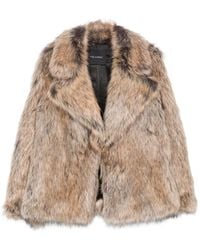 Thelaurent - Faux Fur Jacket - Lyst