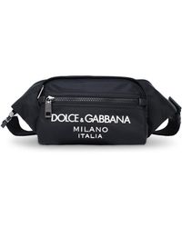 Dolce & Gabbana - Small Black Nylon Fanny Pack - Lyst