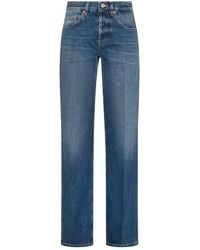 Dondup - Stretch Cotton Leg Fit Jacklyn Jeans - Lyst