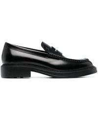 Tod's - Leather Moccasin Loafers - Lyst