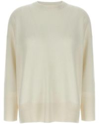 Brunello Cucinelli - Cashmere Knit With Shiny Detail - Lyst