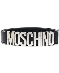 Moschino - Logo-embellished Belt - Lyst