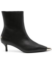 Anine Bing - Gia Boots With Metal Toe Cap Shoes - Lyst