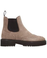 Doucal's - Suede Ankle Boots - Lyst