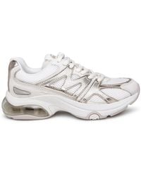 Michael Kors - Active Sneakers In White Fabric - Lyst