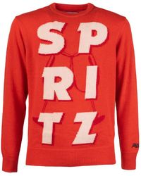 Saint Barth - Spritz Jacquard Print Crewneck Sweater - Lyst