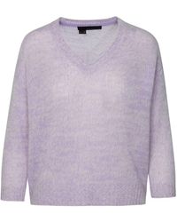 360cashmere - 'aimee' Lilac Cashmere Sweater - Lyst