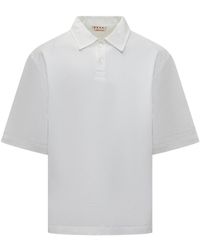 Marni - Polo Shirt With Logo - Lyst