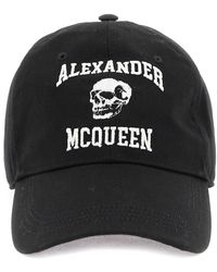 Alexander McQueen - Embroidered Logo Baseball Cap - Lyst