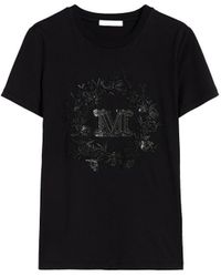 Max Mara - Cotton T-shirt - Lyst