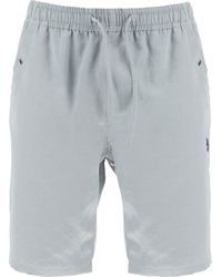 Needles 'cowboy' Shorts In Sateen in Blue for Men | Lyst