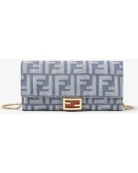 Fendi - "Baguette Continental" Crossbody Wallet - Lyst