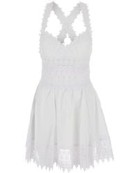 Charo Ruiz - Marilyn' Dress With Crossed Straps - Lyst